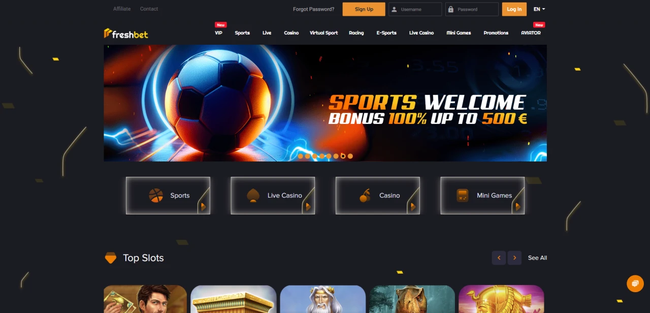 Freshbet Non Aams Casino